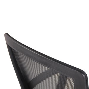 Silla de Oficina MALIBU, Tela Y Malla Transpirable, Color Negro