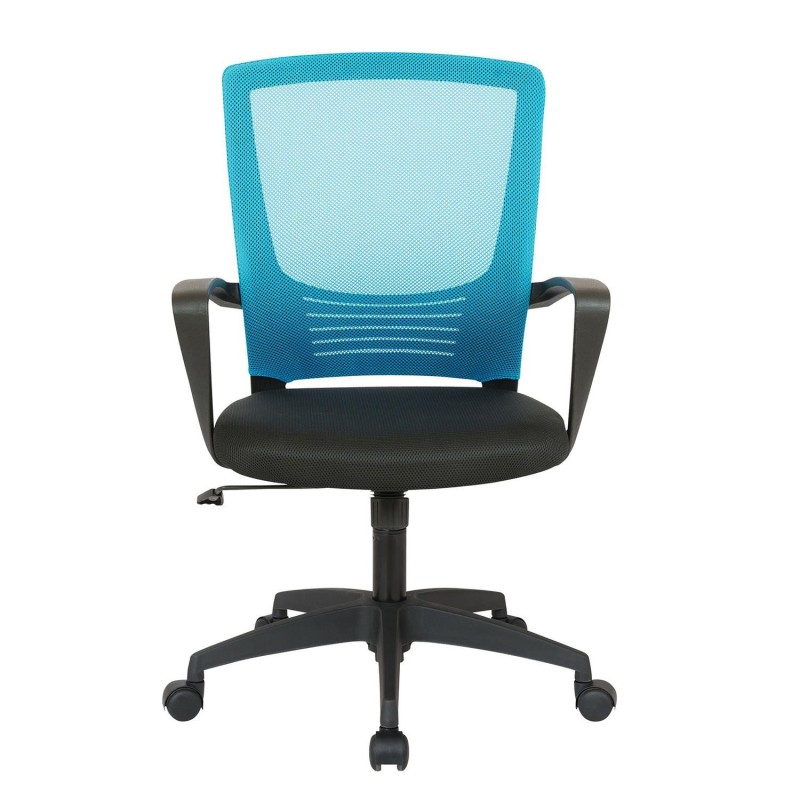 Silla de Oficina MALIBU, Tela Y Malla Transpirable, Color Negro