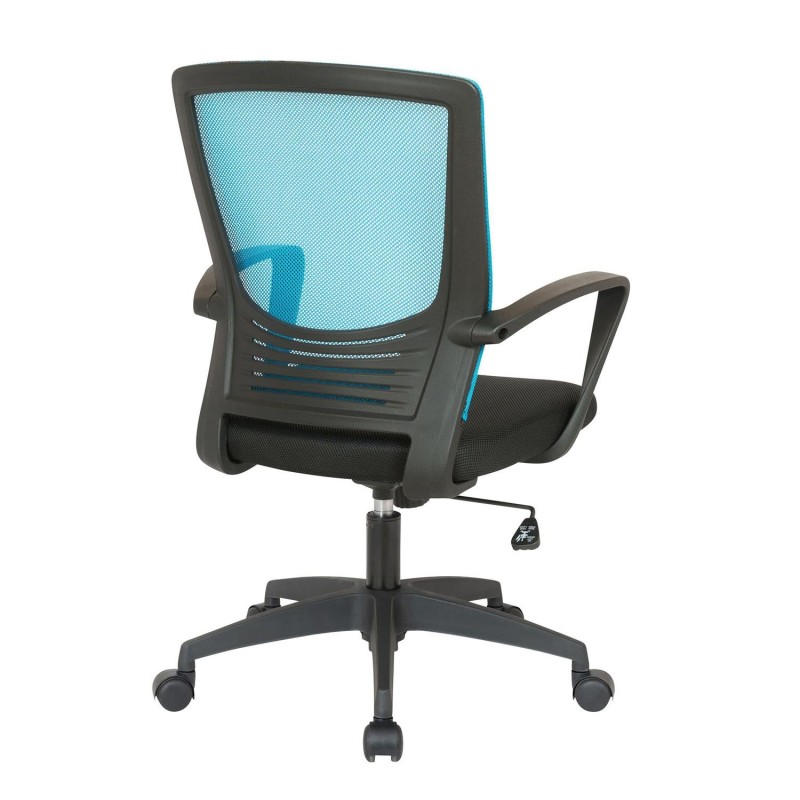Silla de Oficina MALIBU, Tela Y Malla Transpirable, Color Negro
