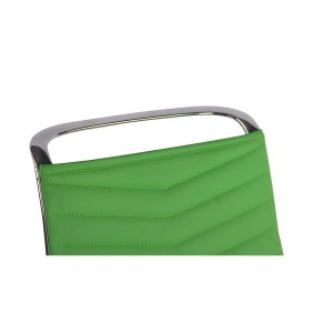 Silla de Oficina SIGRID, Respaldo Alto, en Piel Negro