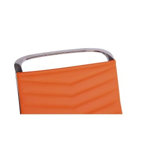 Silla de Oficina SIGRID, Respaldo Alto, en Piel Negro