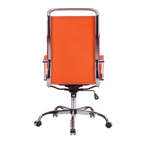 Silla de Oficina QUEBEC, en Piel, Color Negro