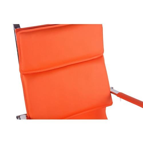 Silla de Oficina QUEBEC, Elegante y Confortable, en Piel Negra