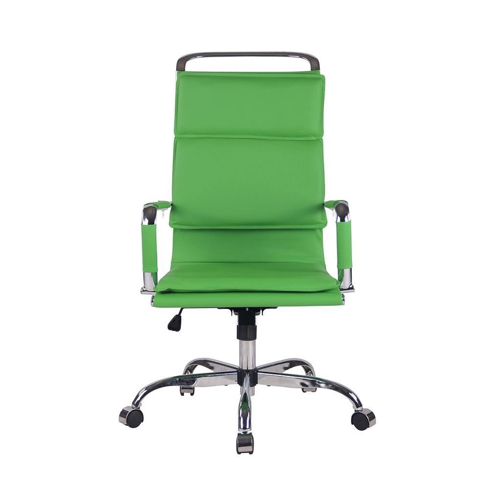 Silla de Oficina QUEBEC, Elegante y Confortable, en Piel Negra