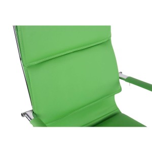 Silla de Oficina QUEBEC, en Piel, Color Negro