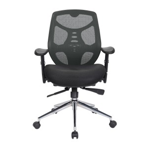 Silla de Oficina Ergonomica, MANTRA, ajustable, negro