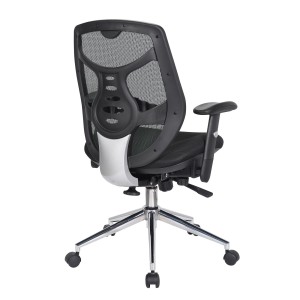 Silla de Oficina Ergonomica, MANTRA, ajustable, negro