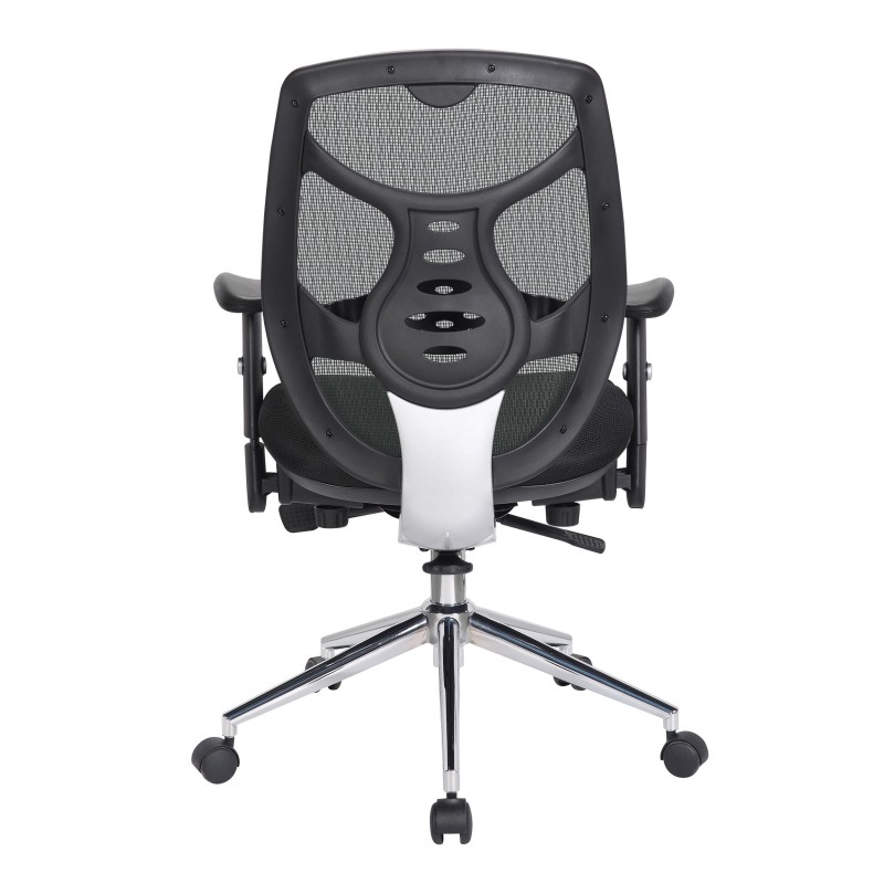 Silla de Oficina Ergonomica, MANTRA, ajustable, negro