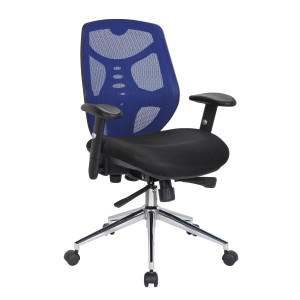 Silla de Oficina Ergonomica, MANTRA, ajustable, negro