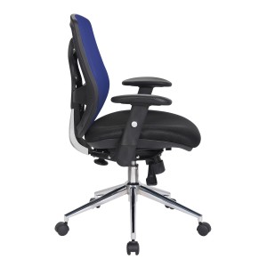 Silla de Oficina Ergonomica, MANTRA, ajustable, negro