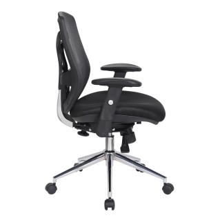 Silla de Oficina Ergonomica, MANTRA, ajustable, negro 2