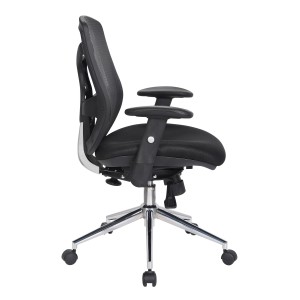 Silla de Oficina Ergonomica, MANTRA, ajustable, negro