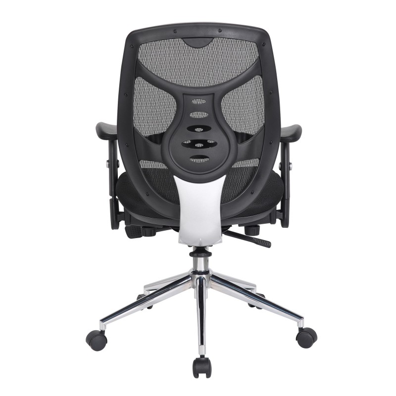 Silla de Oficina Ergonomica, MANTRA, ajustable, negro