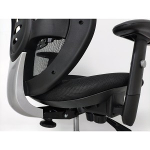 Silla de Oficina Ergonomica, MANTRA, ajustable, negro