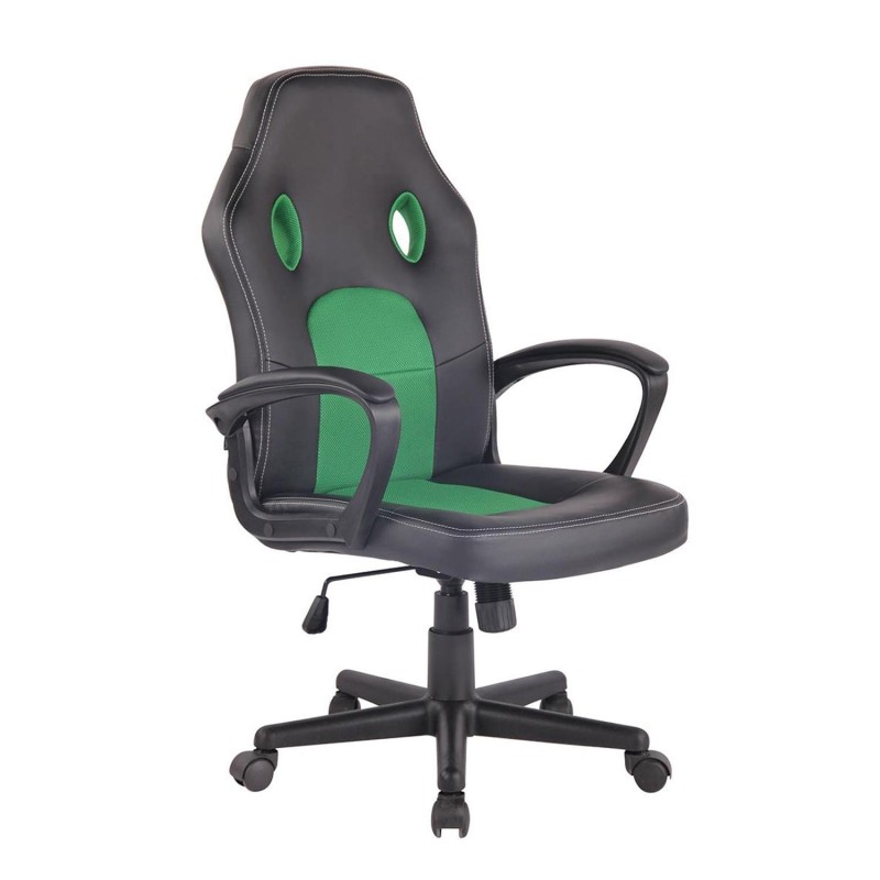 Silla Gaming XENON, en Piel, Color Negro
