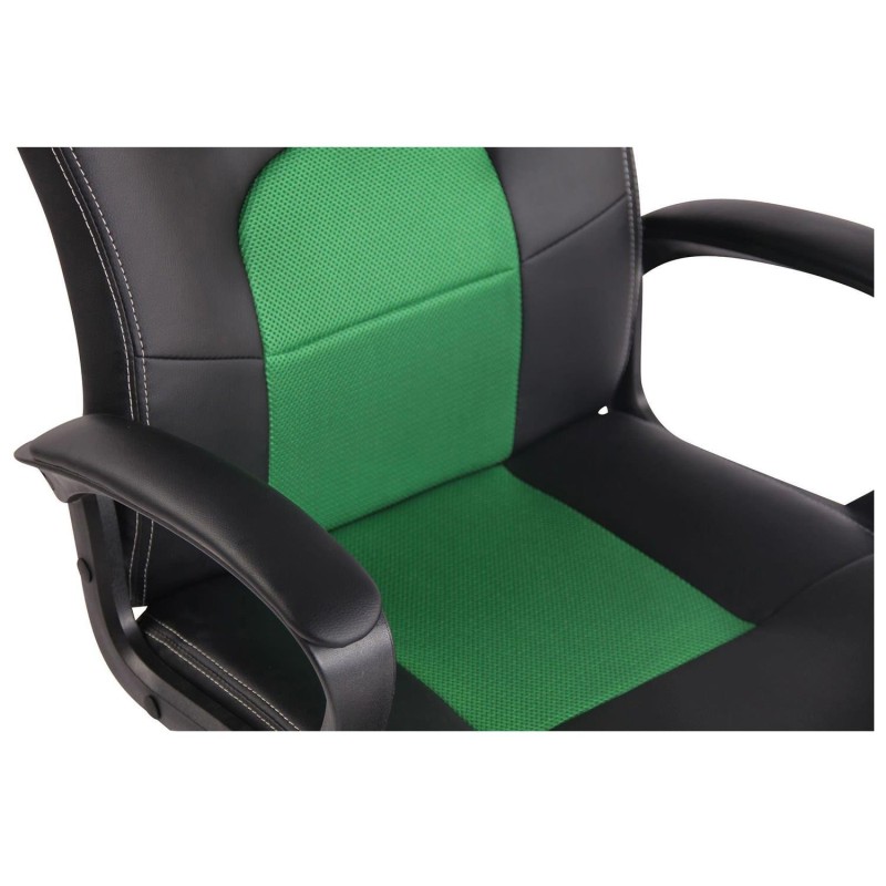 Silla Gaming XENON, en Piel, Color Negro