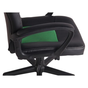Silla Gaming XENON, en Piel, Color Negro
