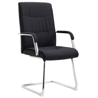 Silla de Confidente RUNA TELA en Negro