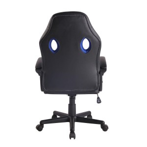 Silla Gaming XENON, en Piel, Color Negro
