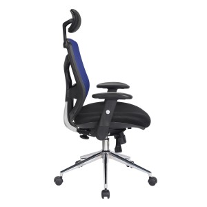 Silla de Oficina Ergonomica, MANTRA, reposacabezas, negro