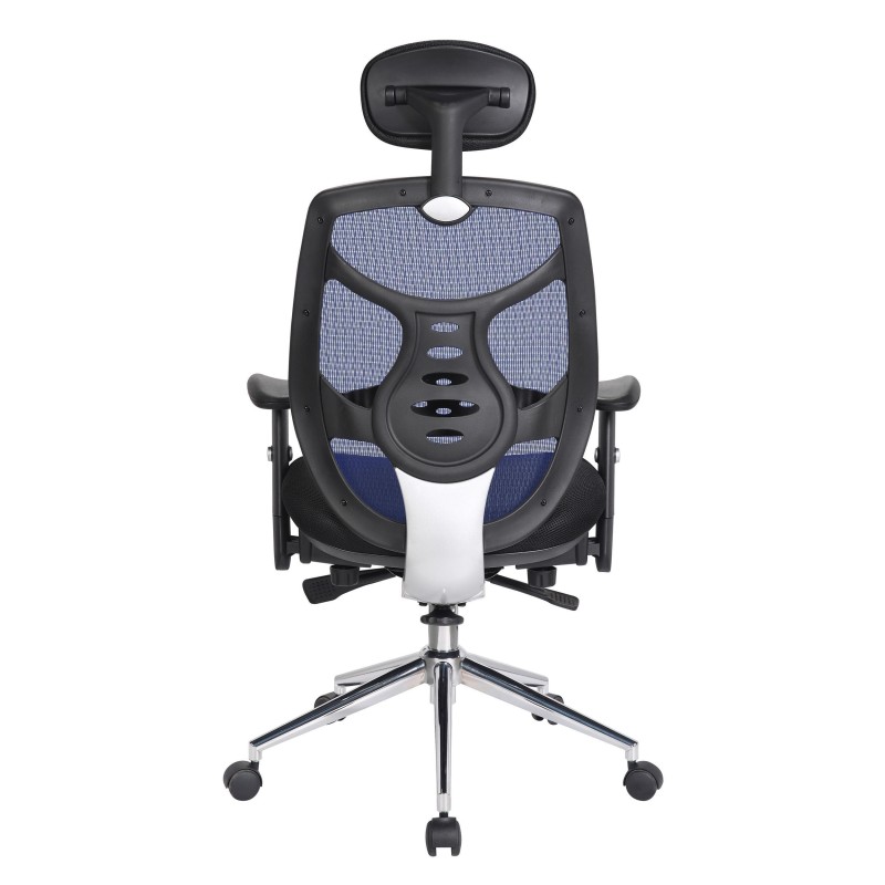 Silla de Oficina Ergonomica, MANTRA, reposacabezas, negro