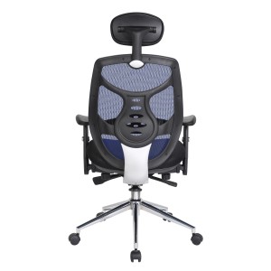 Silla de Oficina Ergonomica, MANTRA, reposacabezas, negro