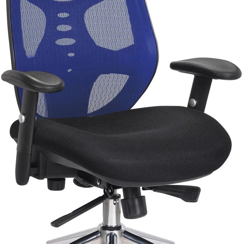 Silla de Oficina Ergonomica, MANTRA, reposacabezas, negro