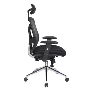 Silla de Oficina Ergonomica, MANTRA, reposacabezas, negro 2