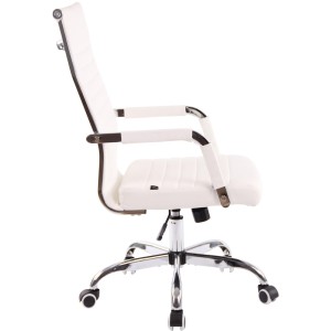 Silla de Oficina BERLIN, en Piel, Color Negro