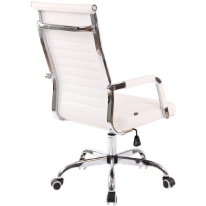 Silla de Oficina BERLIN, en Piel, Color Negro