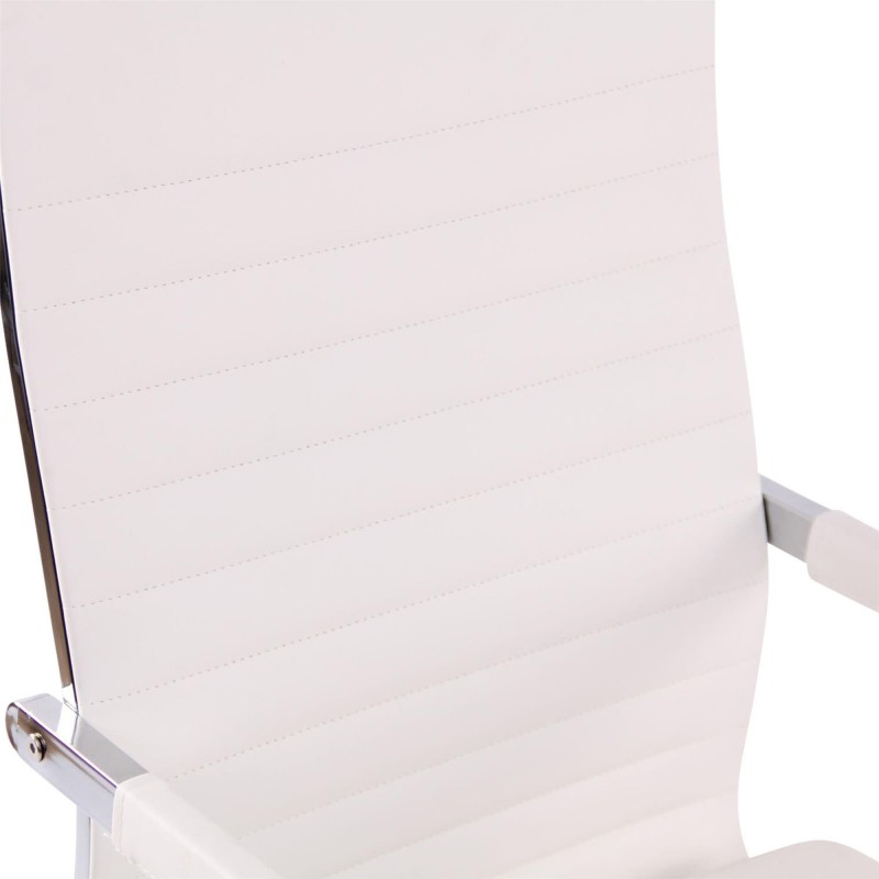 Silla de Oficina BERLIN, en Piel, Color Negro