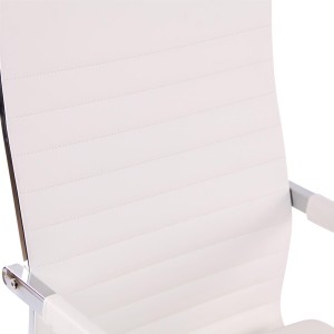 Silla de Oficina BERLIN, en Piel, Color Negro