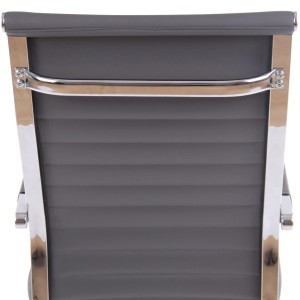 Silla de Oficina BERLIN, en Piel, Color Negro