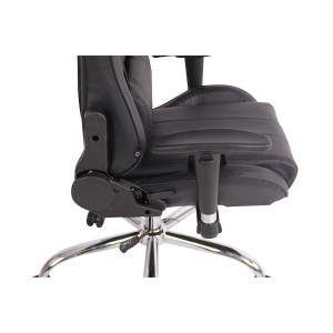 Silla Gaming INDY en Piel Negro
