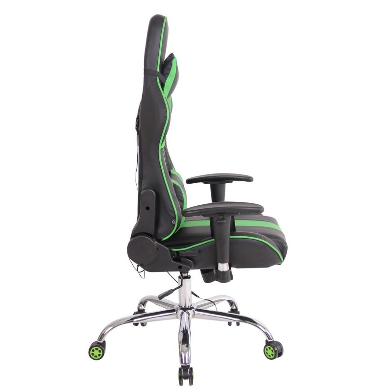 Silla Gaming INDY en Piel Negro