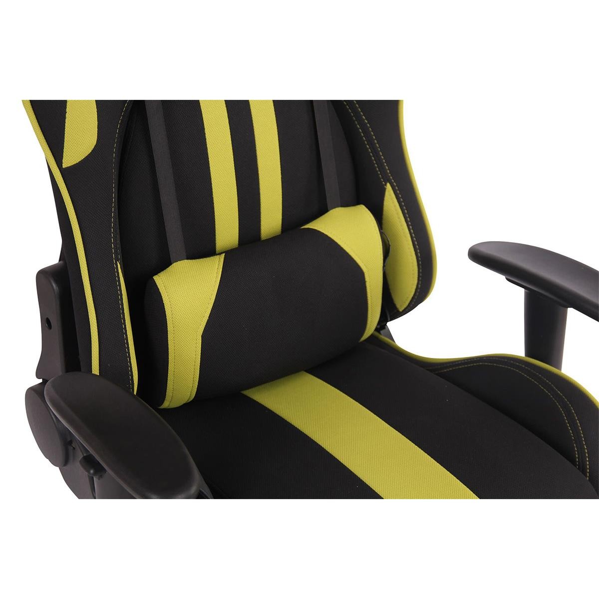 Silla Gaming INDY TELA, Respaldo Reclinable, Función de Calor y Masajes, Negro