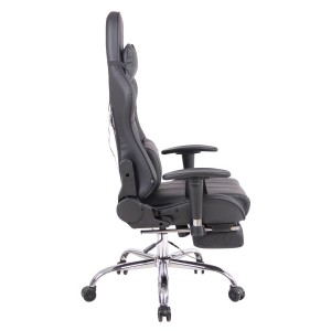 Silla Gaming LAUDA en Piel Negro