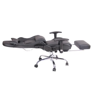 Silla Gaming LAUDA en Piel Negro