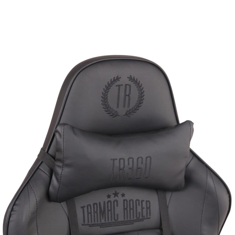 Silla Gaming LAUDA en Piel Negro