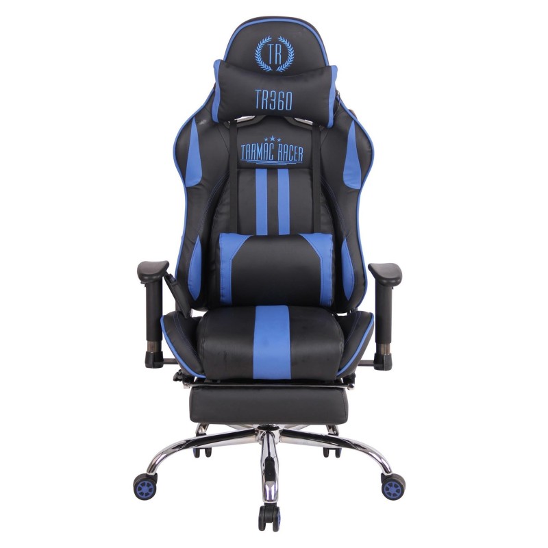 Silla Gaming LAUDA en Piel Negro