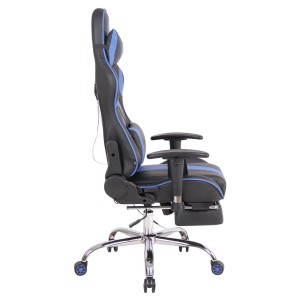Silla Gaming LAUDA en Piel Negro