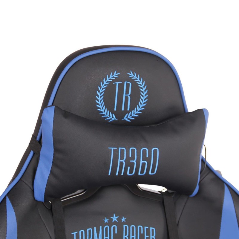 Silla Gaming LAUDA en Piel Negro