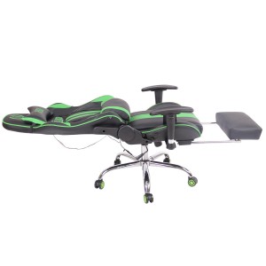 Silla Gaming LAUDA en Piel Negro