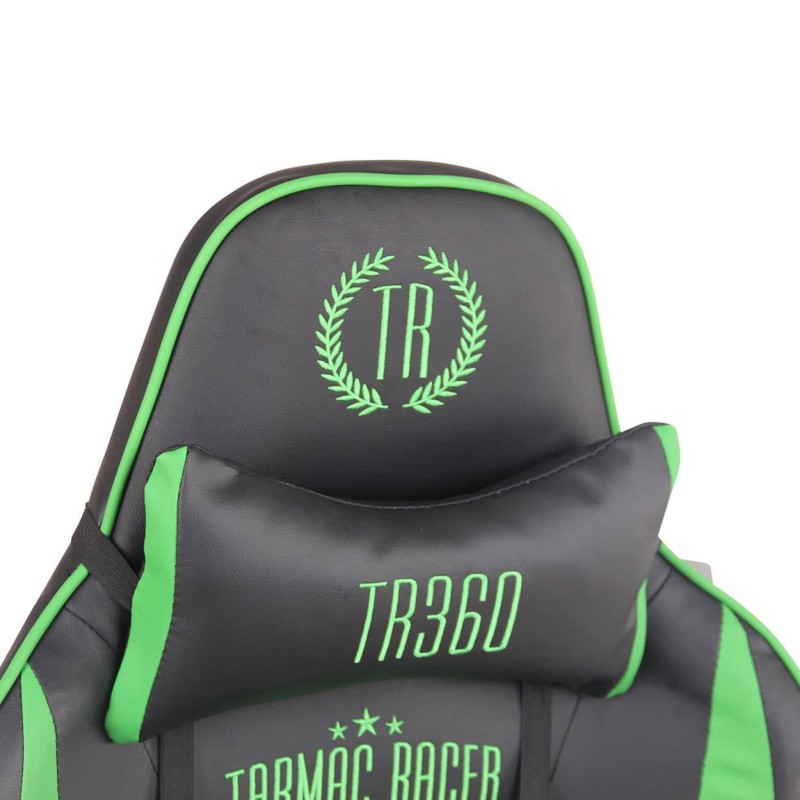 Silla Gaming LAUDA en Piel Negro