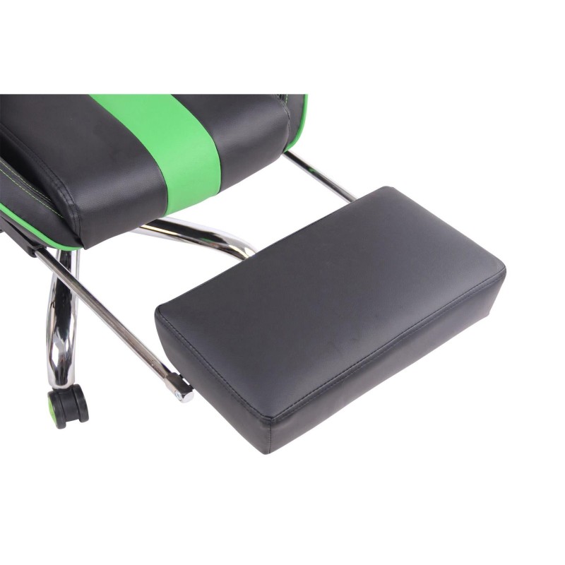 Silla Gaming LAUDA en Piel Negro
