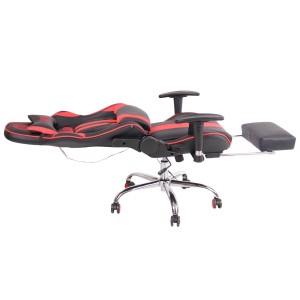 Silla Gaming LAUDA en Piel Negro