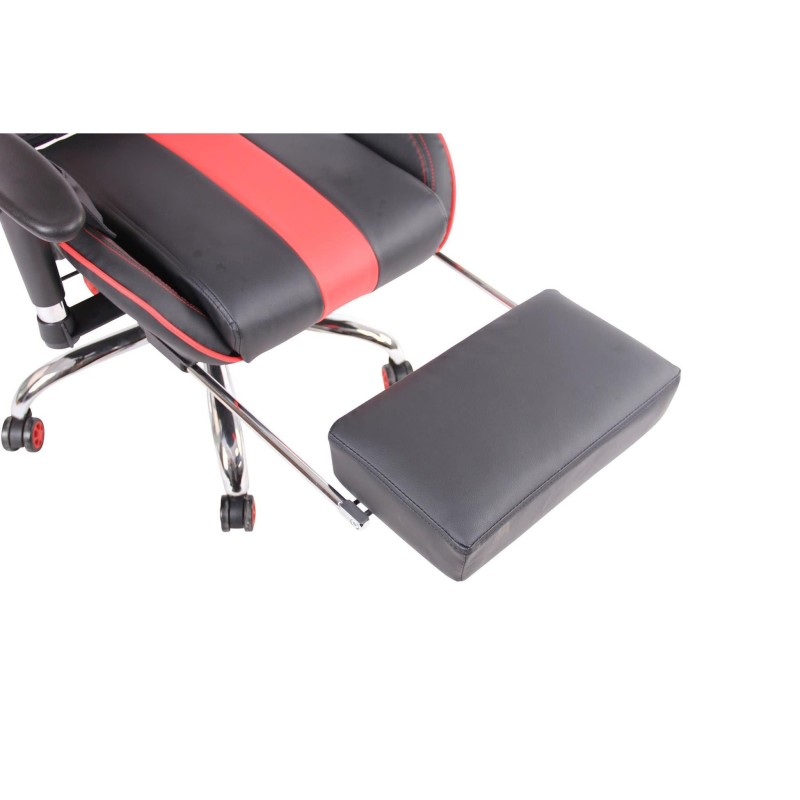 Silla Gaming LAUDA en Piel Negro