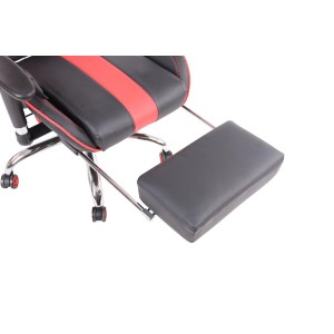 Silla Gaming LAUDA en Piel Negro