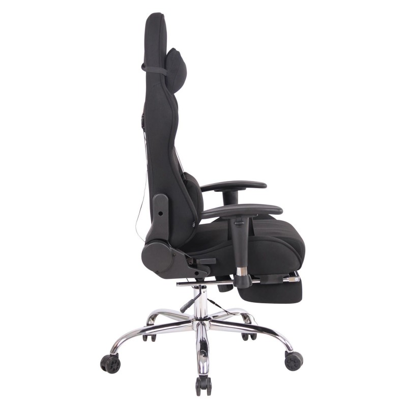 Silla Gaming LAUDA TELA en Negro