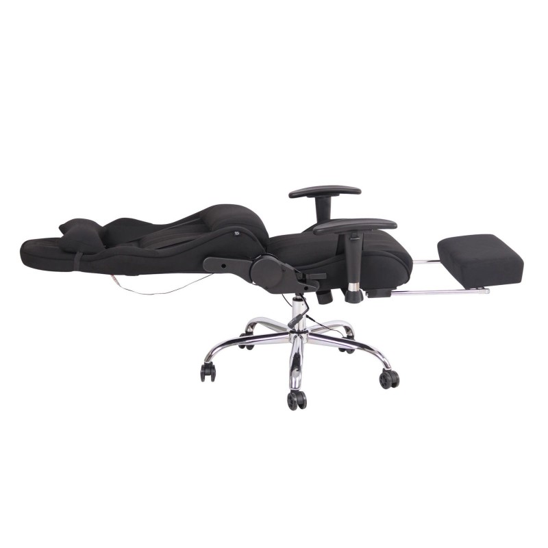 Silla Gaming LAUDA TELA en Negro
